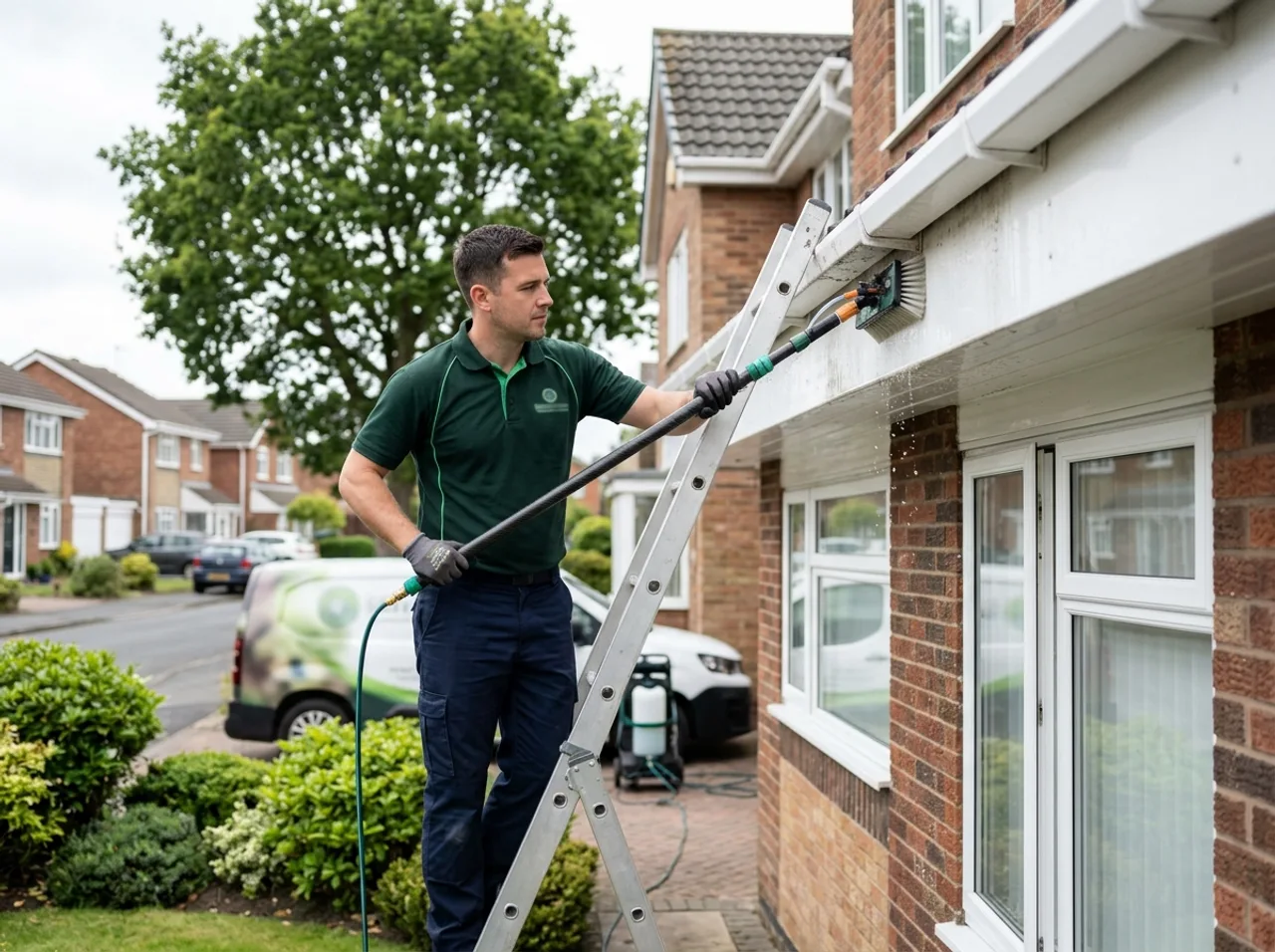 Commercial window cleaning