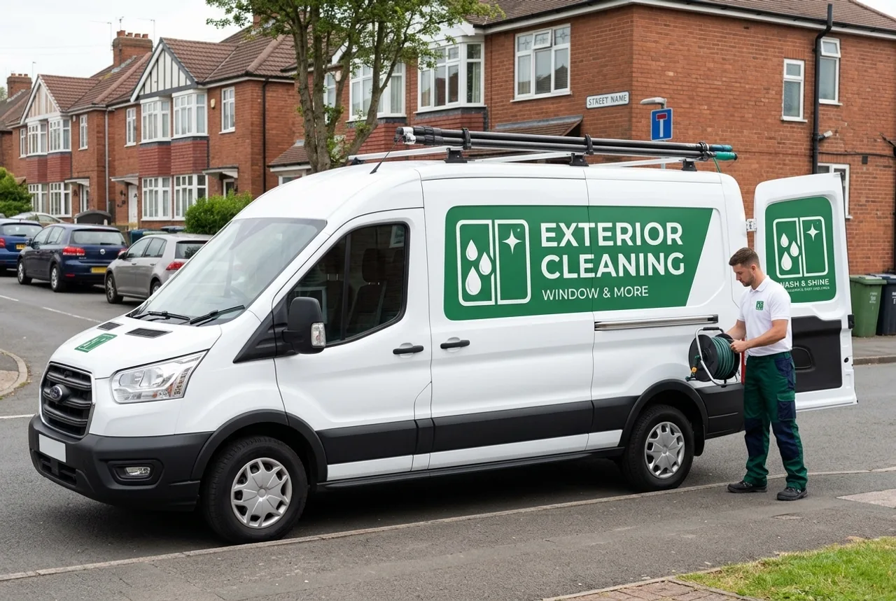 Supreme Window Cleaning van — Birmingham and West Midlands