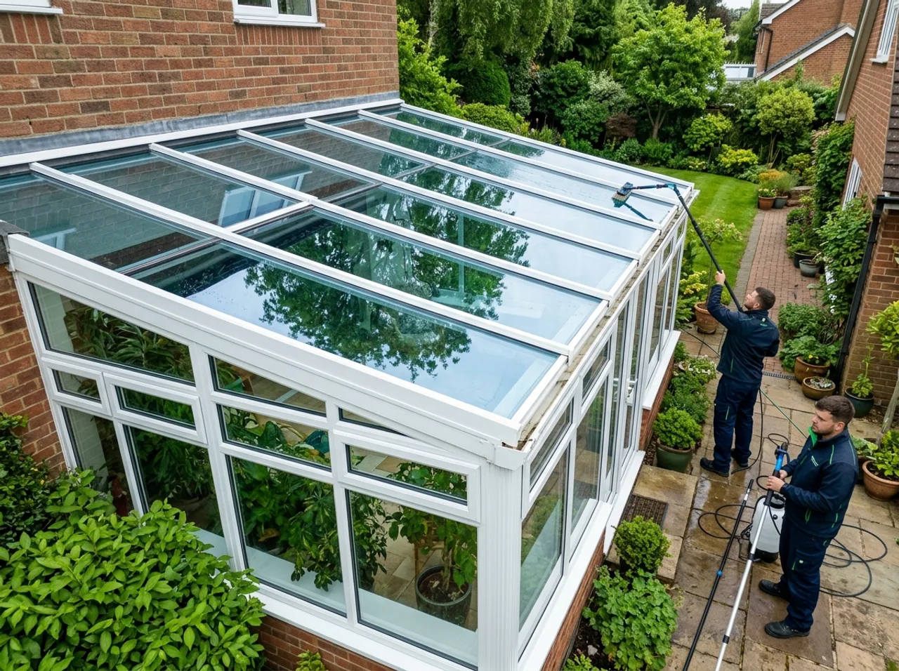 Conservatory roof detail