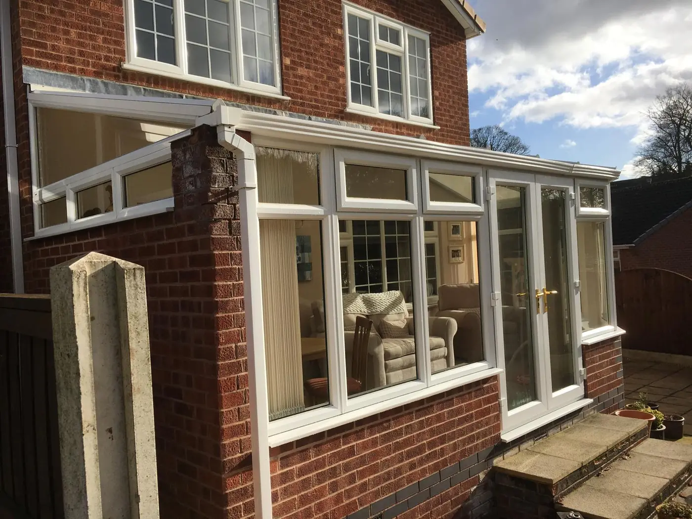 Conservatory and bay glazing