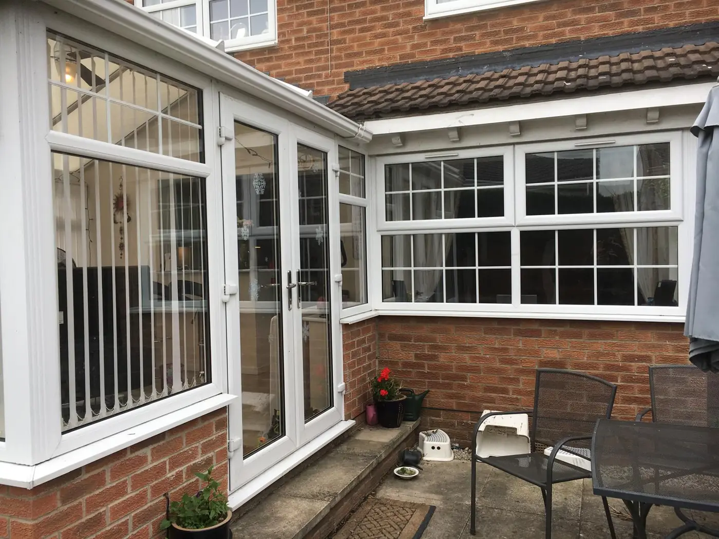 Conservatory side elevation
