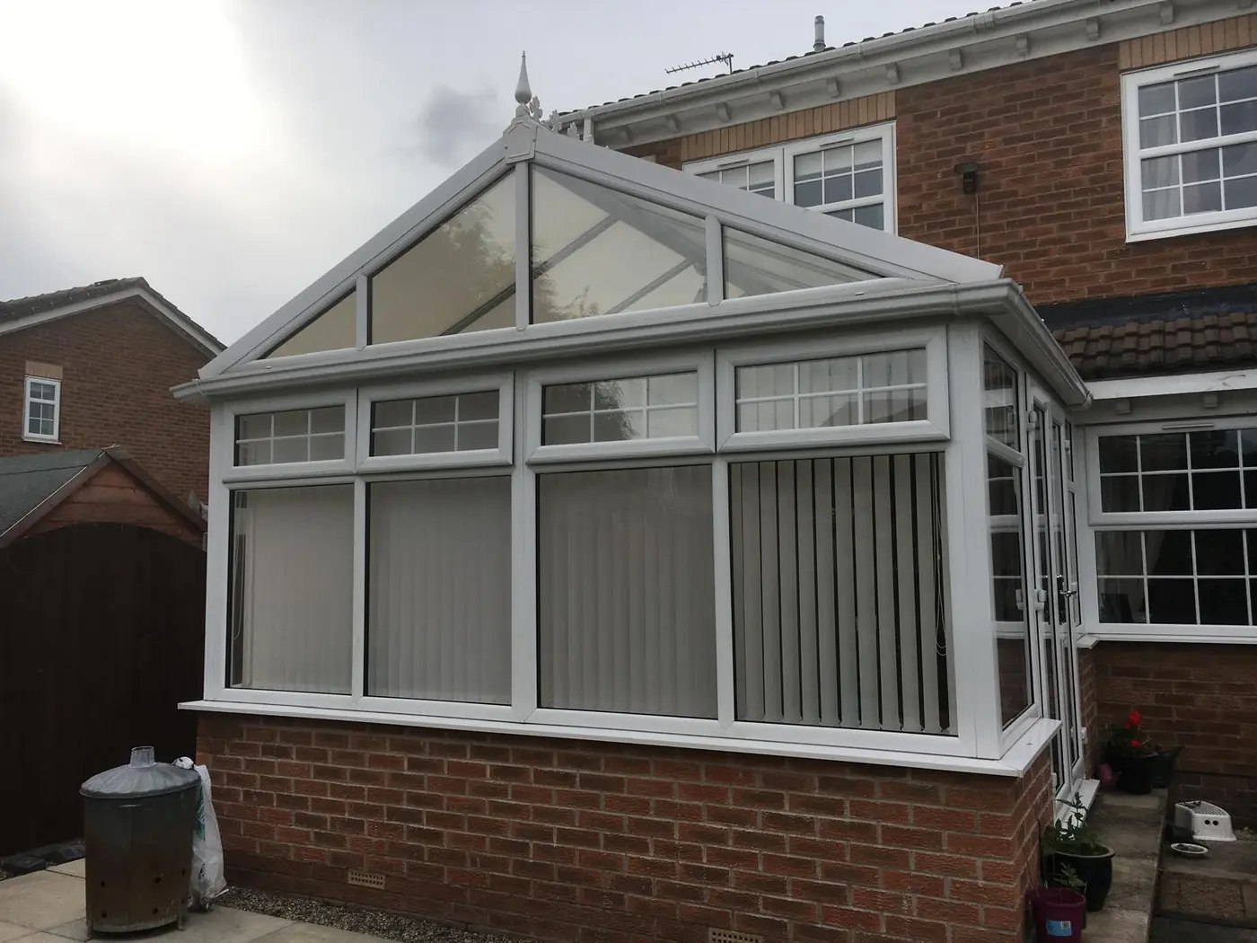 Large conservatory extension